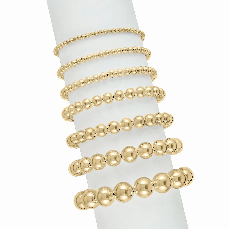 Five-stone bracelet-Baller | Gold Bracelets by Size