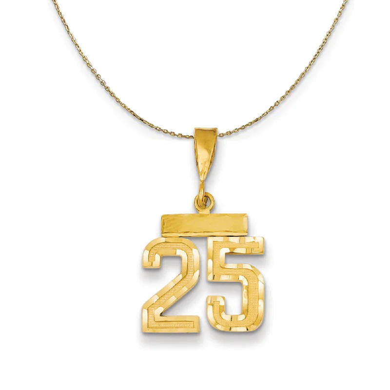 Dotted chain necklace-14k Yellow Gold, Varsity, Sm D/C Necklace Number 25