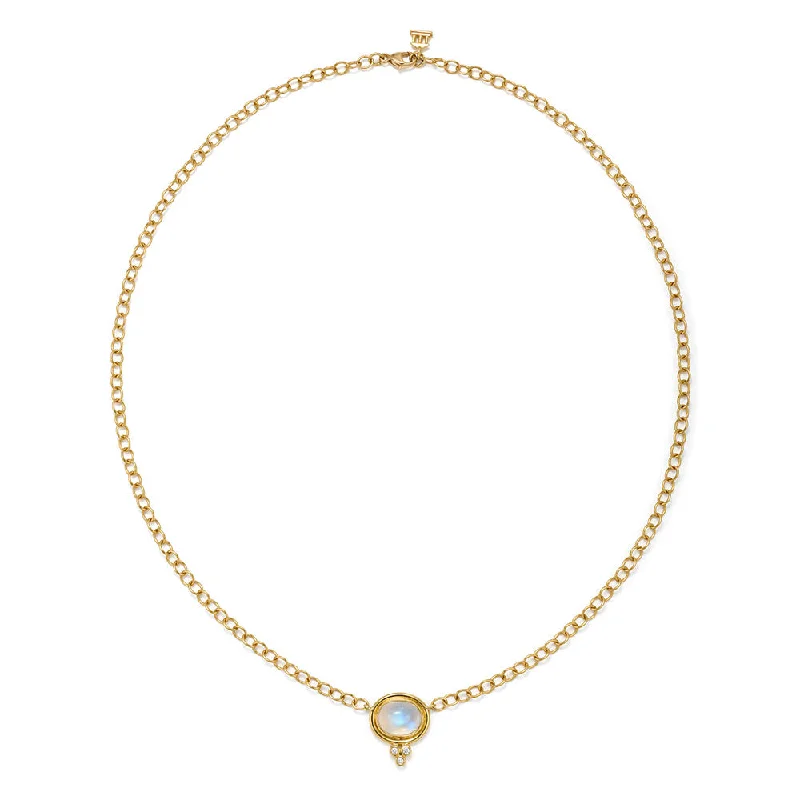 Wide-band necklace-18K Lucrezia Necklace