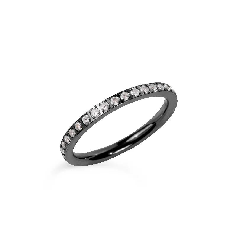 Latched ring-Eternity ring