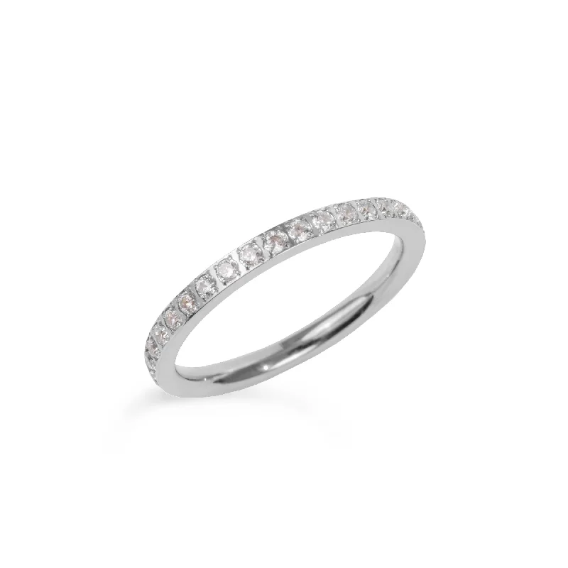 Embedded ring-Eternity ring