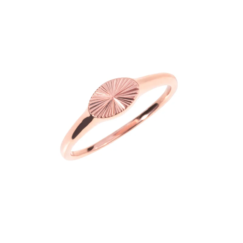 Crested wave ring-Soleilo Ring