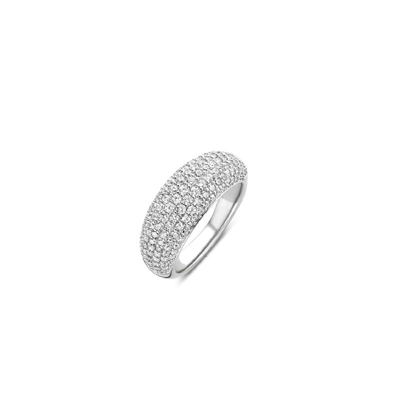 Twisting design ring-TI SENTO Ring 12172ZI